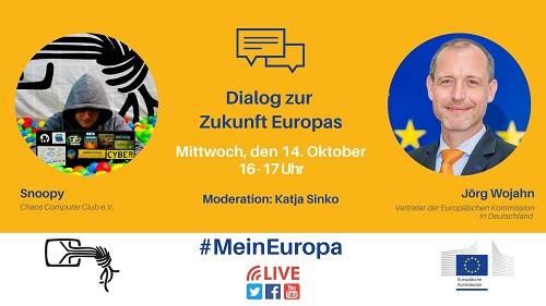 Livestream #Mein Europa: die DSGVO