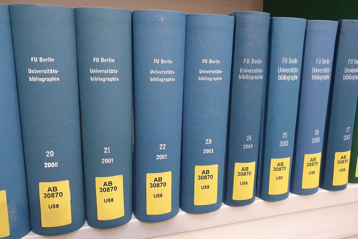 Universitätsbibliografie: Meldung Ihrer Publikationen aus 2024