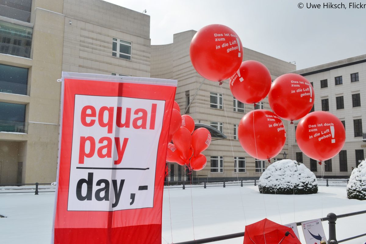 Kein Tag zum Feiern: Equal Pay Day
