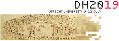 Mahmoud Kozae and Jan van Ginkel participated in the DH2019 conference in Utrecht