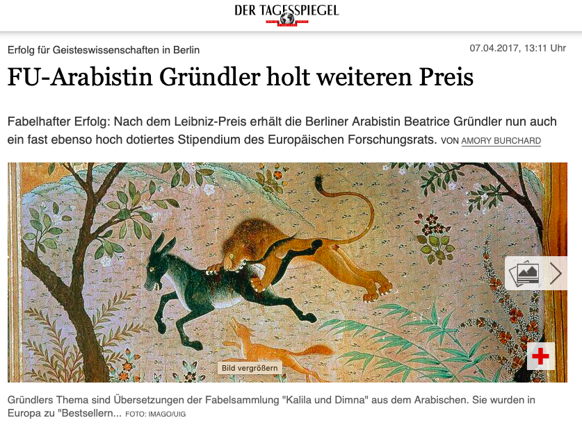 AnonymClassic press feature in the Berliner Tagesspiegel