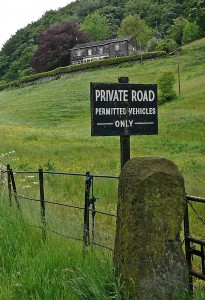 private road