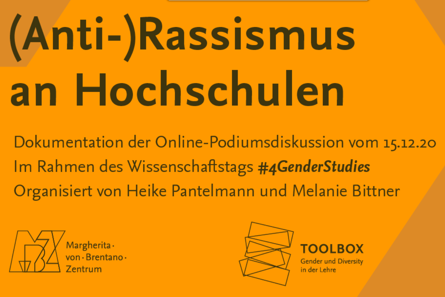 Dokumentation Der Online-Podiumsdiskussion „(Anti-)Rassismus An ...