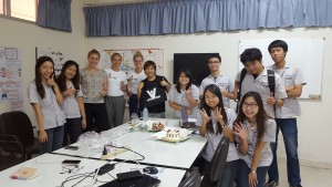 Abschiedsfoto im Kursraum.